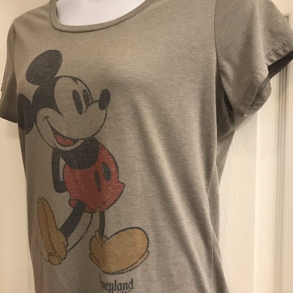 Disney Parks vintage style Mickey Mouse T-shirt, gray